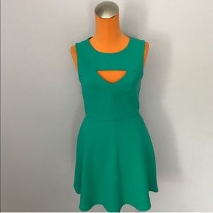 Green French connection dress